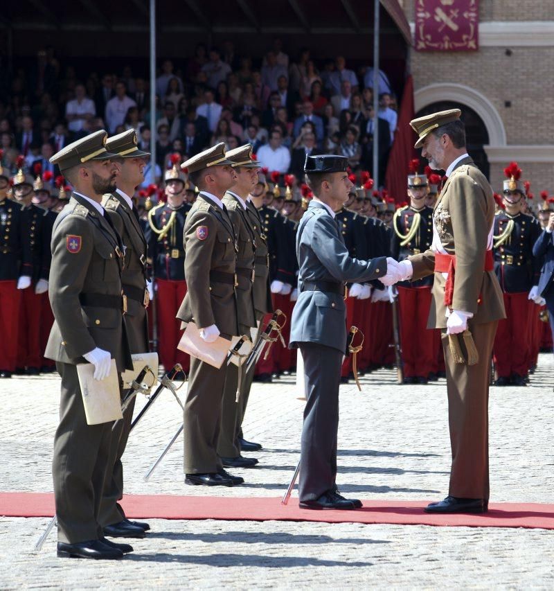 Visita de Felipe VI a la Academia General Militar de Zaragoza