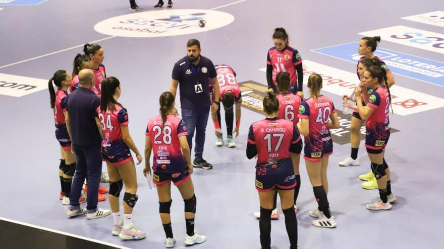 Suso Gallardo, junto a las ‘panteras’ malagueñas