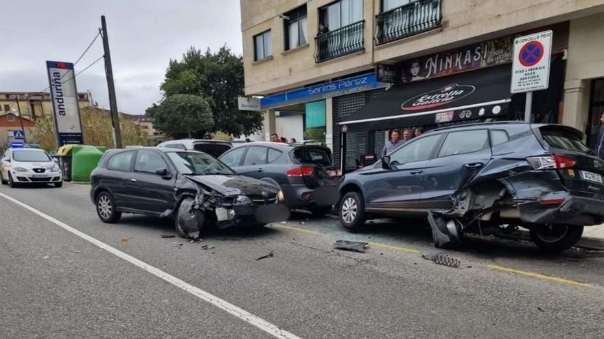 Las avenidas da Barca y da Cruz concentran más de la mitad de los accidentes con heridos en Poio