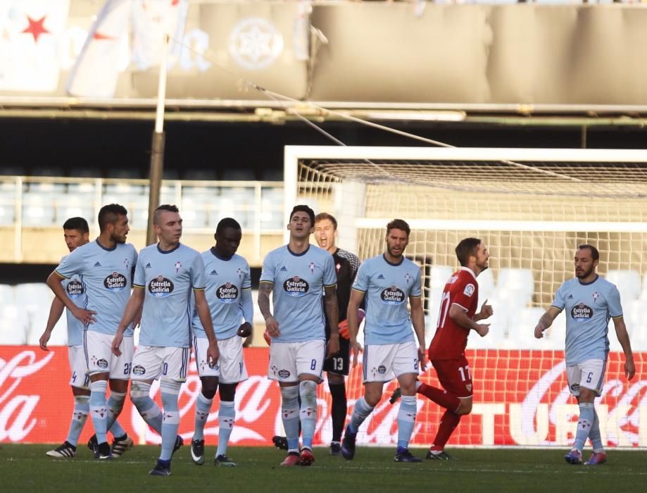 El Celta - Sevilla, en fotos