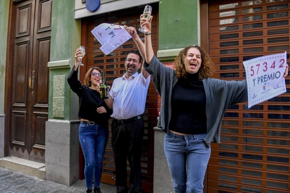 El Gordo de El Niño, vendido en la calle Constantino