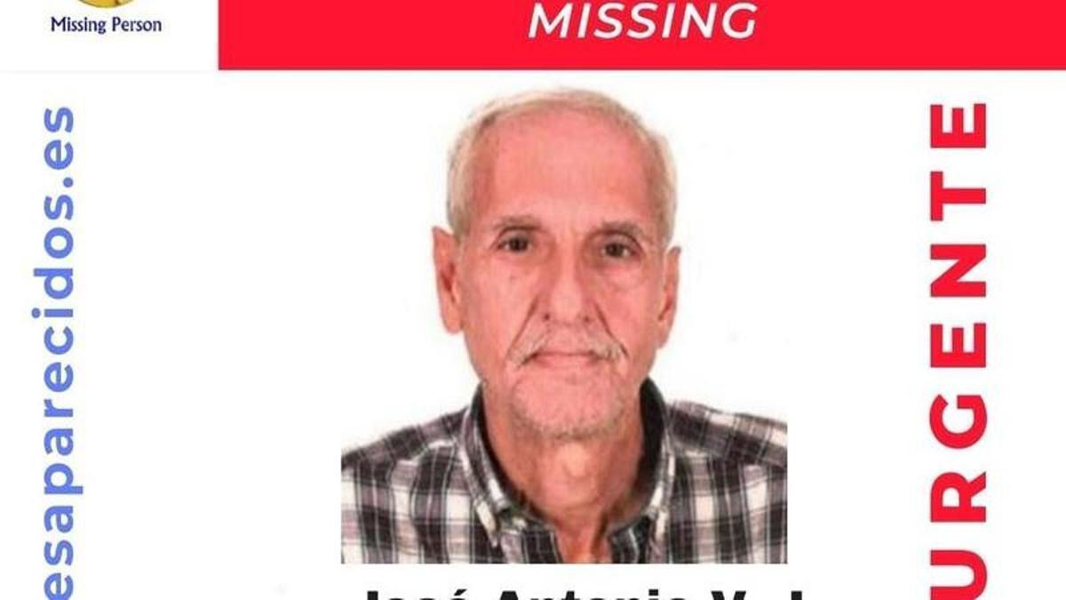 José Antonio, desaparecido en Gran Canaria