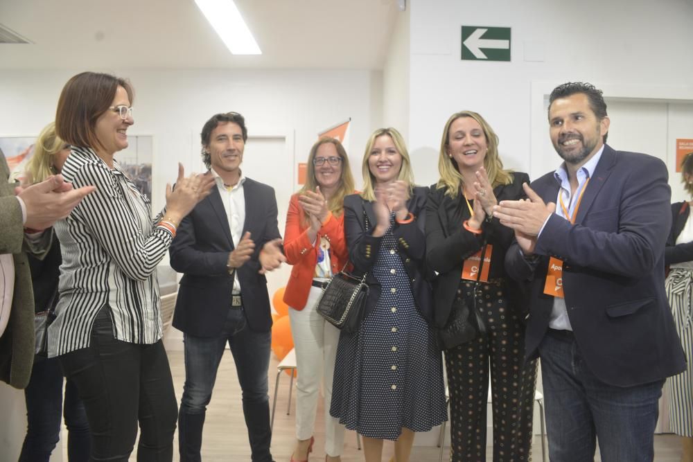 Noche electoral en la sede de Ciudadanos