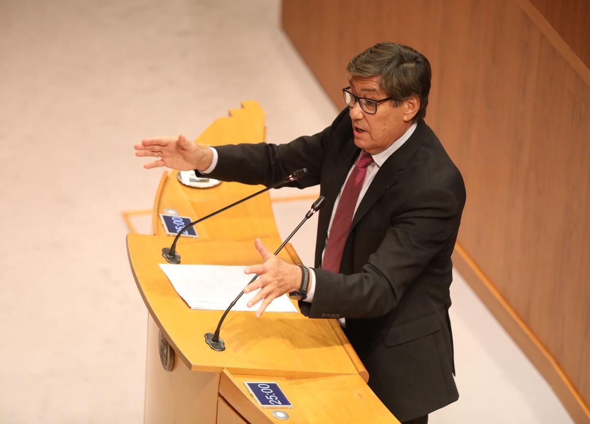 Arturo Aliaga, presidente del PAR, intervendrá el jueves en las Cortes.