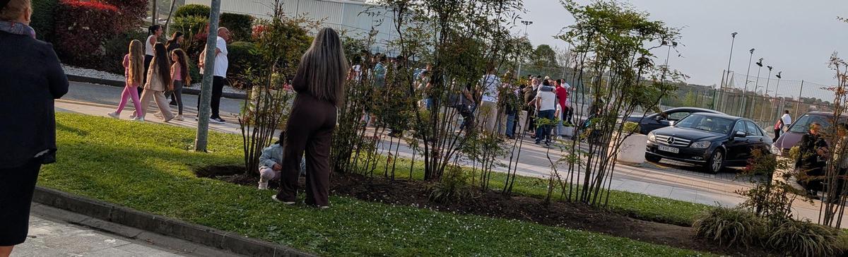 Aglomeración en el hospital