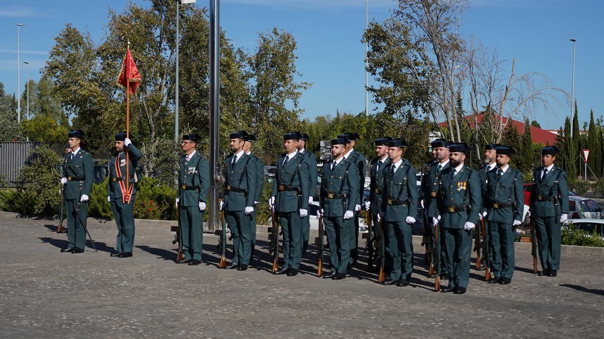 Fotogalería | Así ha celebrado la Guardia Civil de Cáceres el día de su patrona, la Virgen del Pilar