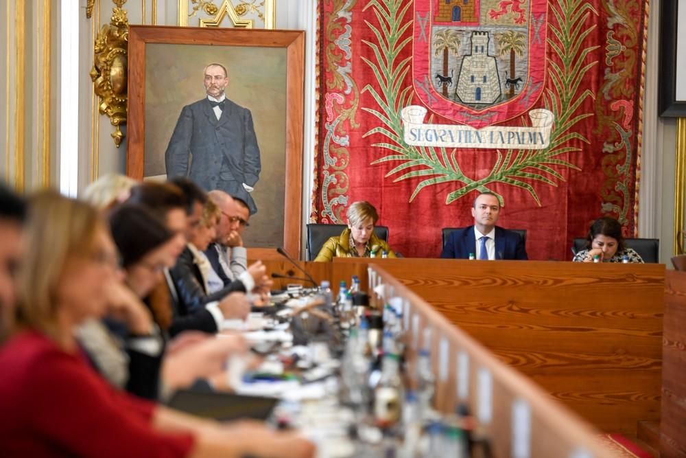 Pleno del Ayuntamiento de Las Palmas de Gran Canaria, el último de 2018