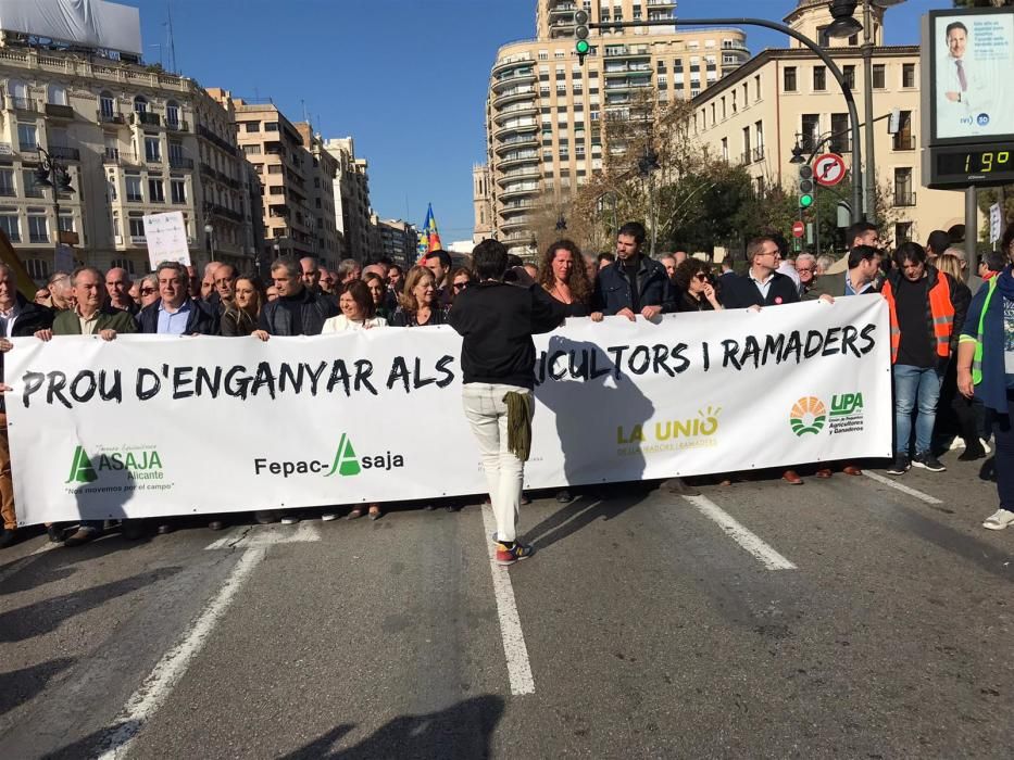 Una momento de la manifestación.