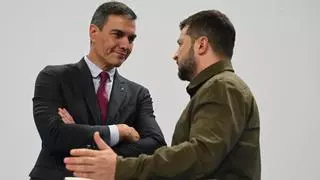 DIRECTO | Zelenski se reúne con Sánchez tras la bienvenida de Felipe VI en el aeropuerto