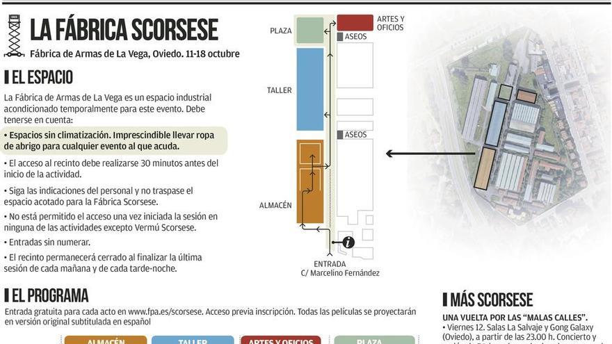 Scorsese invade la Fábrica de Armas de Oviedo