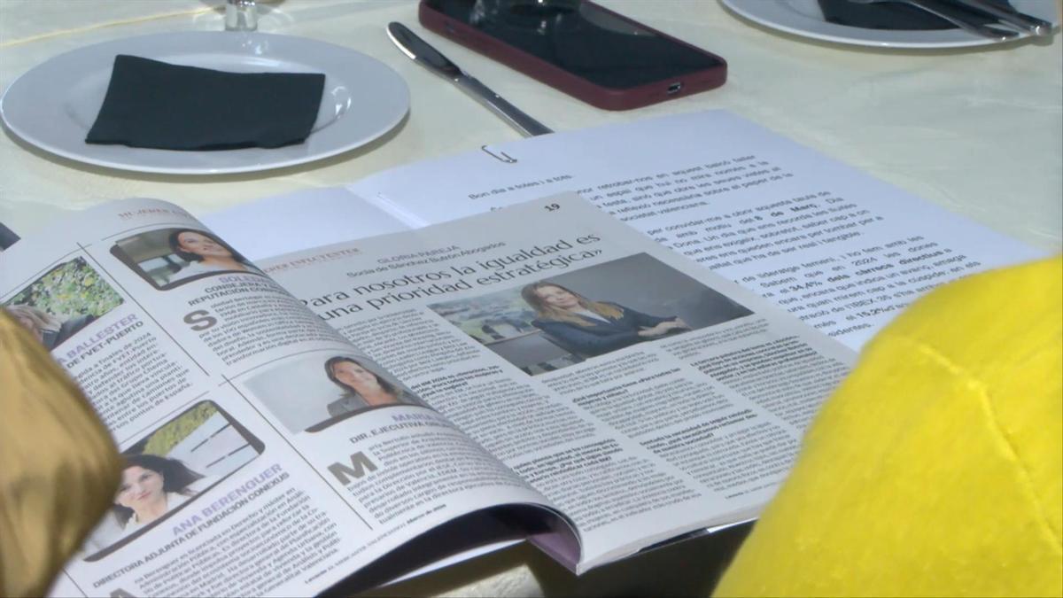 Mesa de liderazgo femenino organizado por Levante-EMV en su balcón