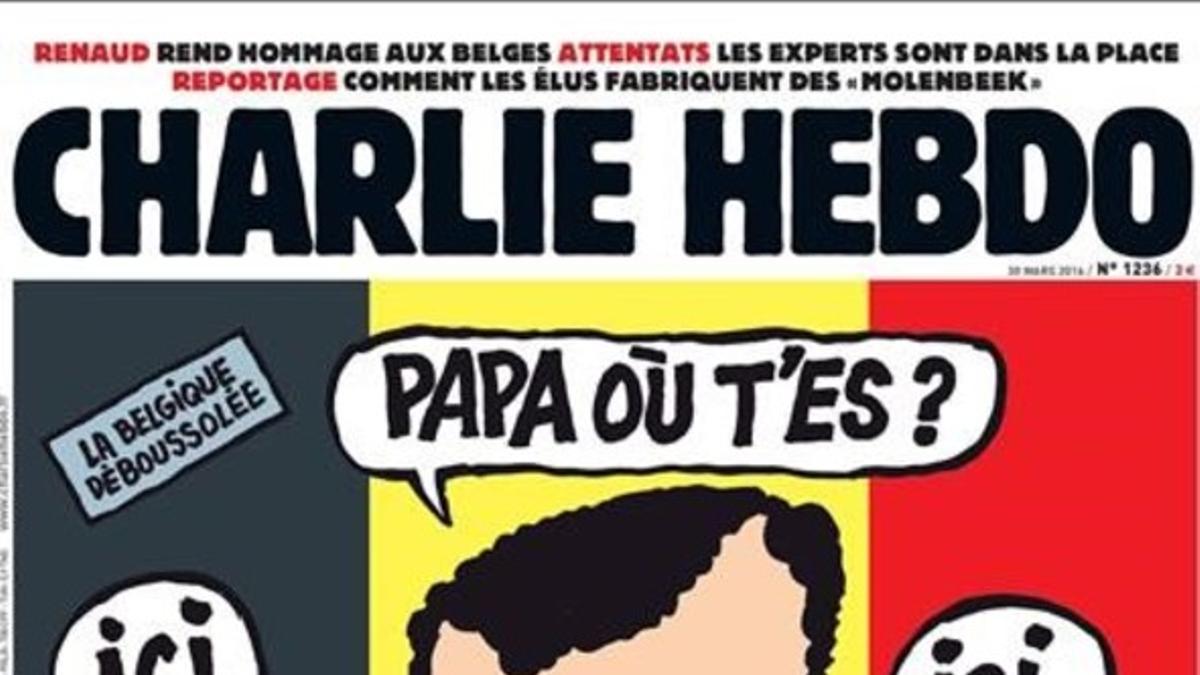 Portada de la revista satírica 'Charlie Hebdo' que ha desatado la polémica.