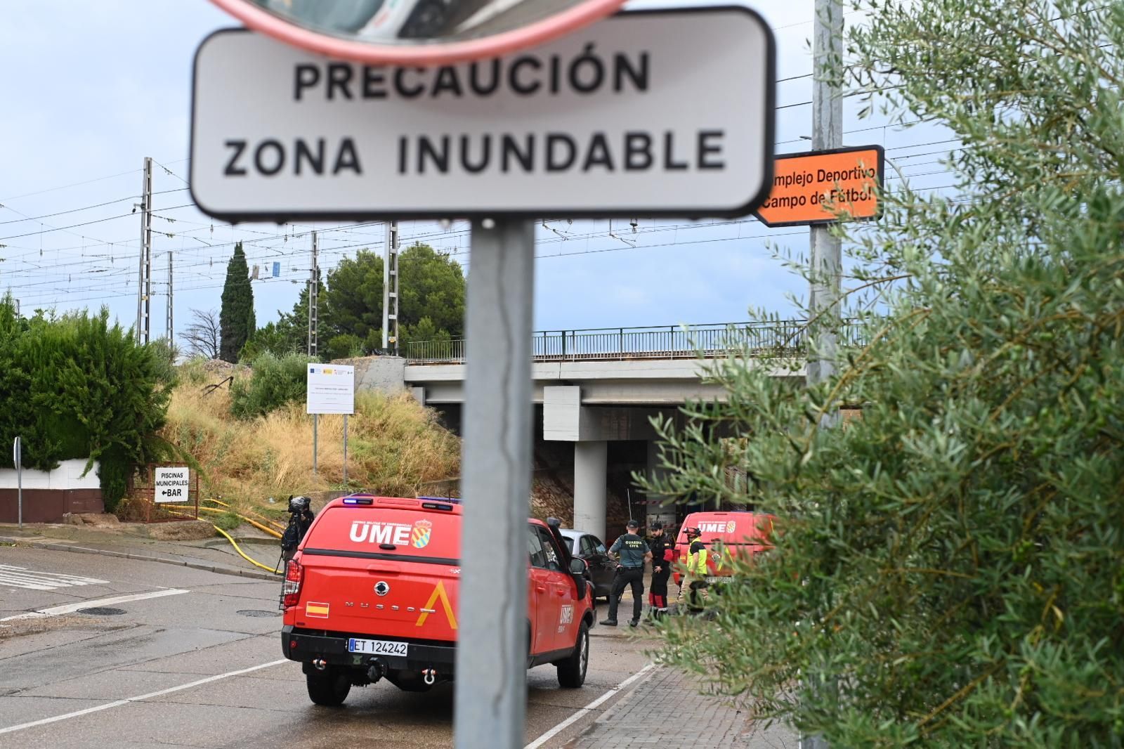 En imágenes | La dana golpea a Aragón