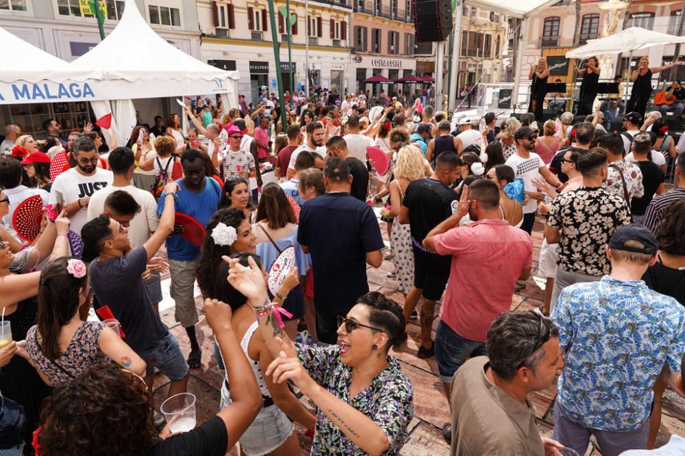 Último día de Feria en el Centro de Málaga