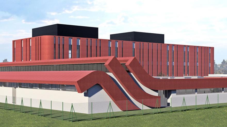 Imagen de la ampliación de la Escuela Superior de Arte presentada por la Consejería de Educación. | P. A.