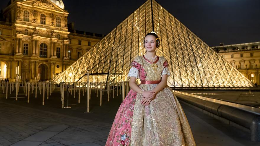 Nerea, una nueva fallera mayor de València en París