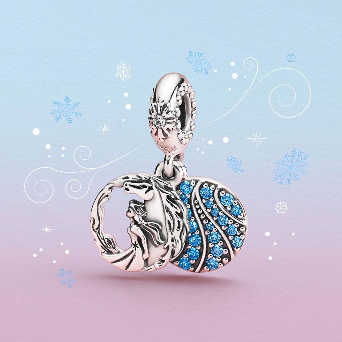 'Charm' en plata Anna y Nokk para la colección de Frozen 2 x Pandora (Precio: 69,00 euros)