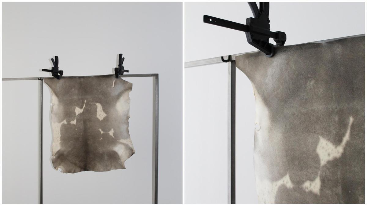 Una de las piezas de la exposición 'Los Viajeros Epífita: Spolia', de Adrián Salvador Candela.