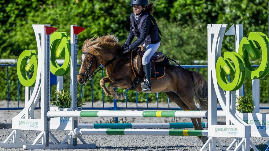 Idaira Antón, una campeona en equitación