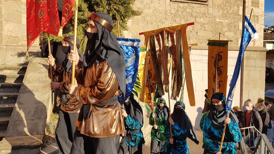 Els patges dels Reis visiten Berga l&#039;endemà de Sant Esteve