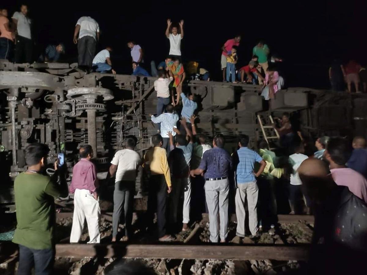 Accidente mortal de tren en la India