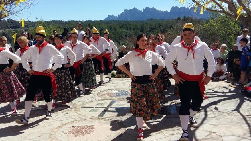 Barretines grogues a les Caramelles de Sant Salvador de Guardiola