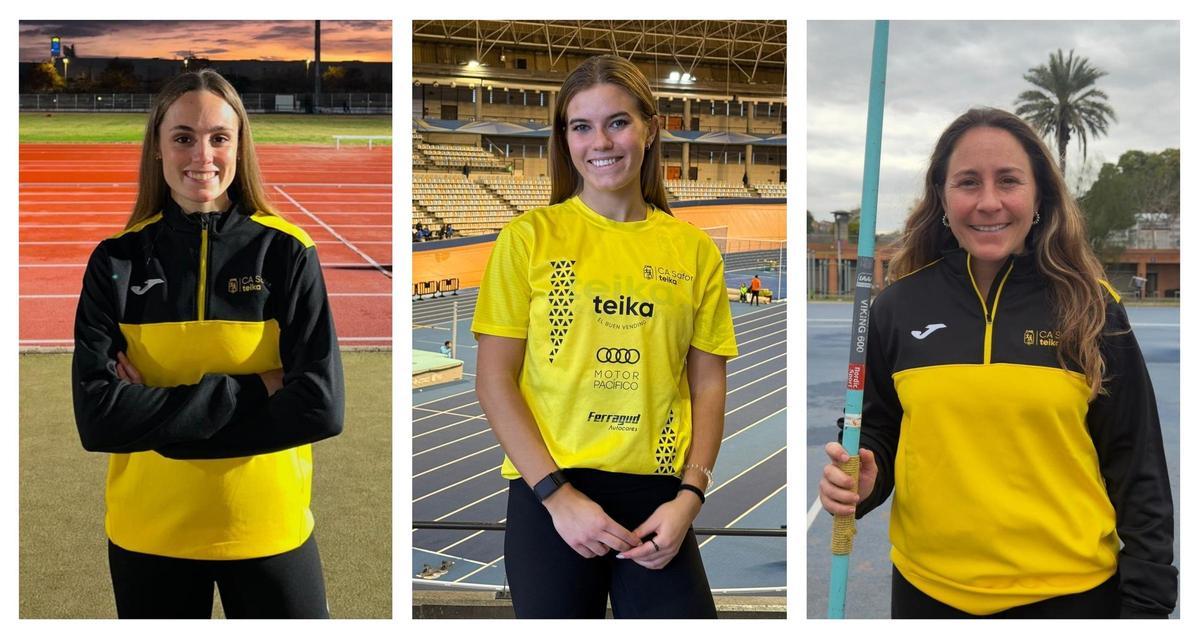 Mara Herrando, Matilda Halfwordson y Yohana Sol ya lucen los colores del CA Safor Teika