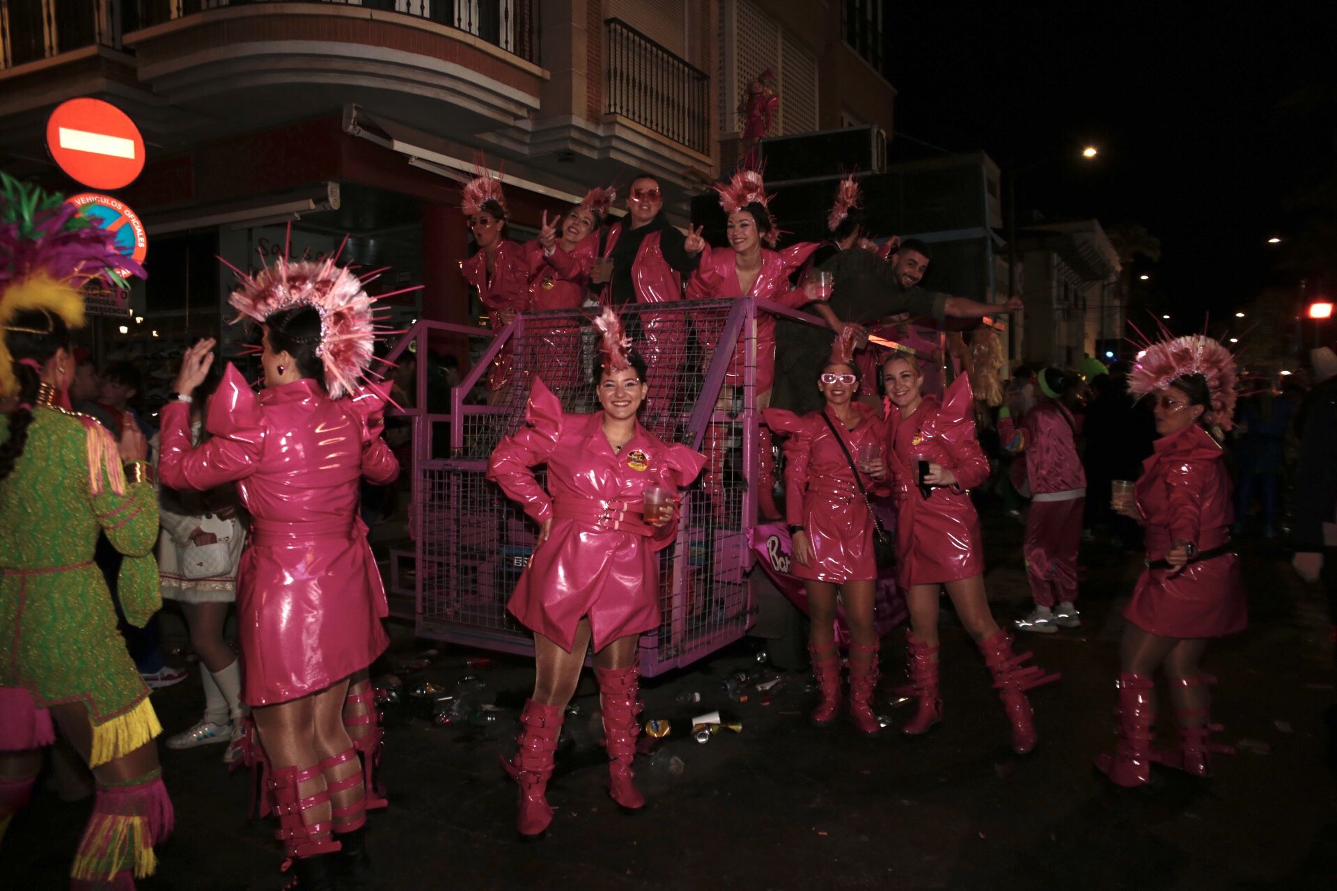 Todas las fotos de la noche del sábado en el Carnaval de Águilas