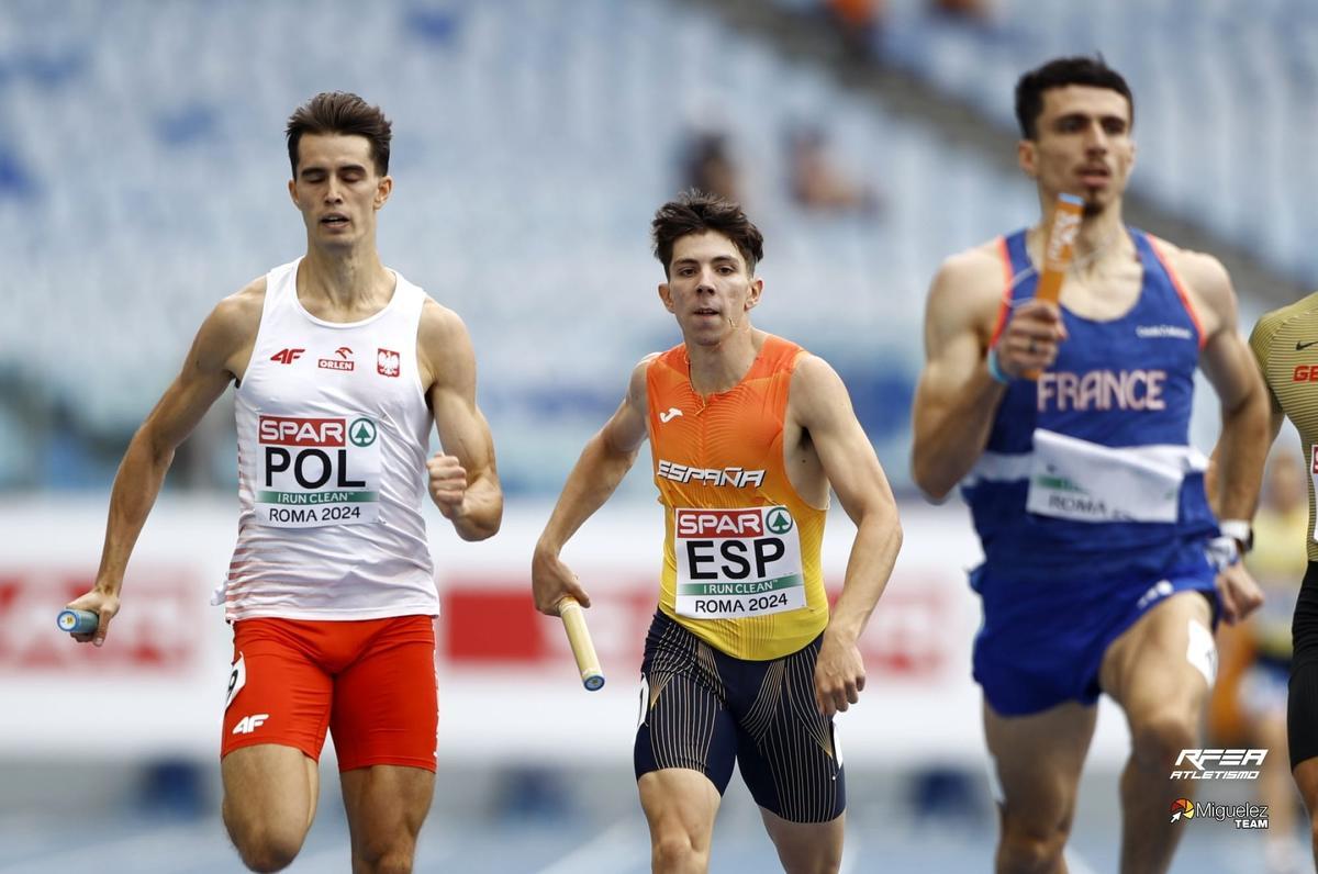 David García Zurita, este martes en el Europeo de Roma.