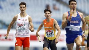 David García Zurita, este martes en el Europeo de Roma.
