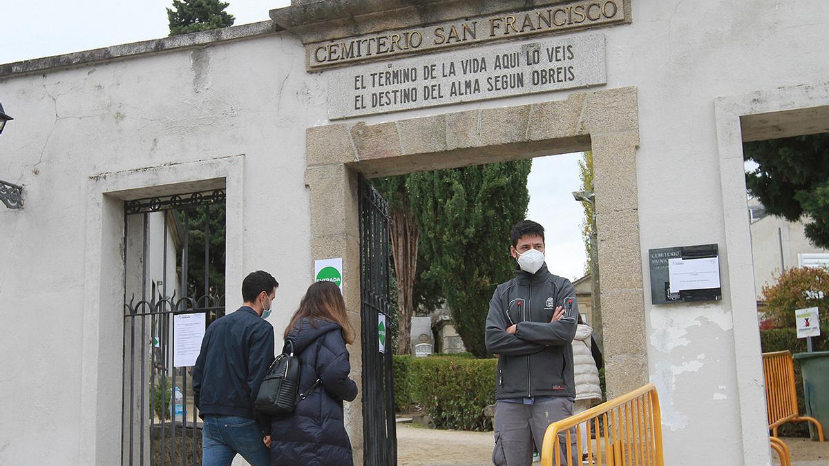 Los operarios controlaron los accesos por el límite de aforo derivado de las normas sanitarias de la Covid