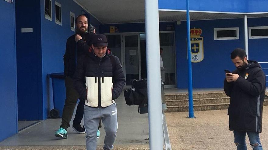 Cazorla se entrena en El Requexón