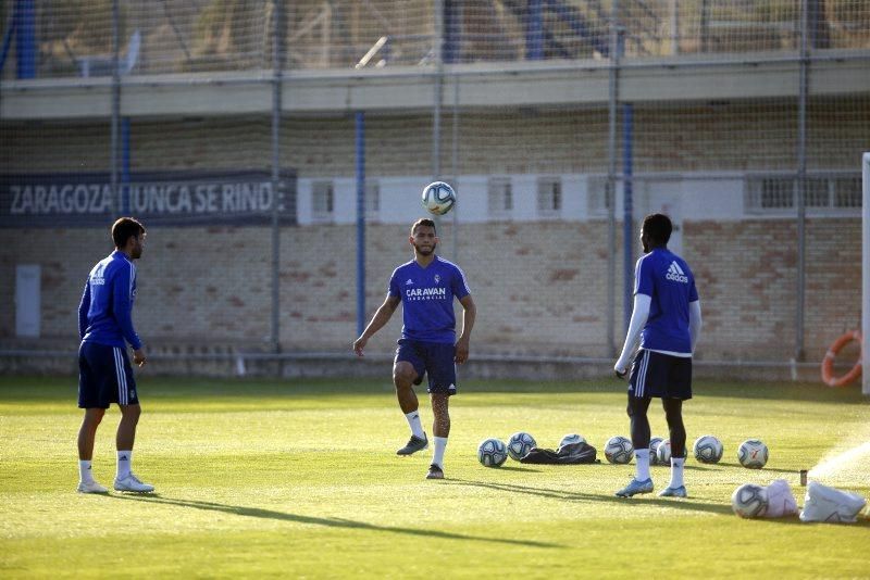 Entrenamiento del Real Zaragoza del 29 de octubre