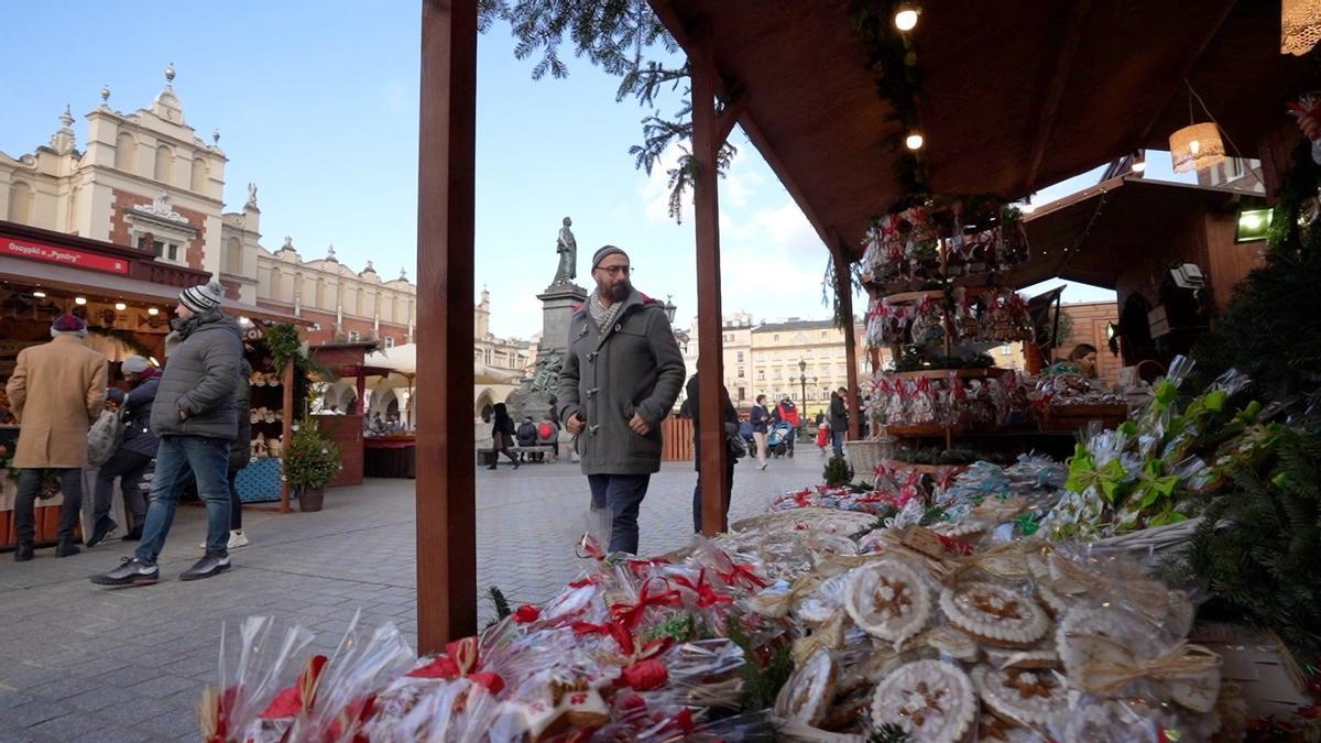 El mercado de Navidad de Cracovia es uno de los más bonitos de Europa
