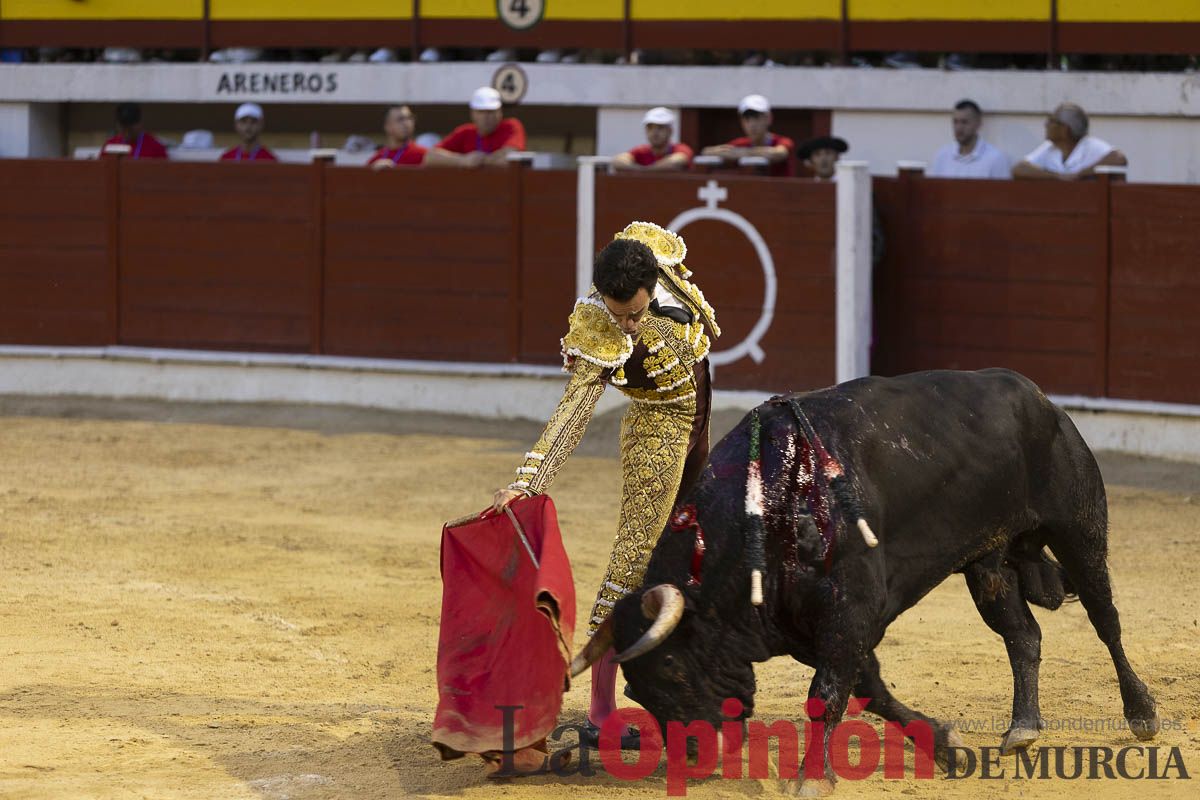 Tarde histórica en Abarán con la alternativa de José María Trigueros y el indulto de Tomás Rufo, junto a Castella salieron a hombros