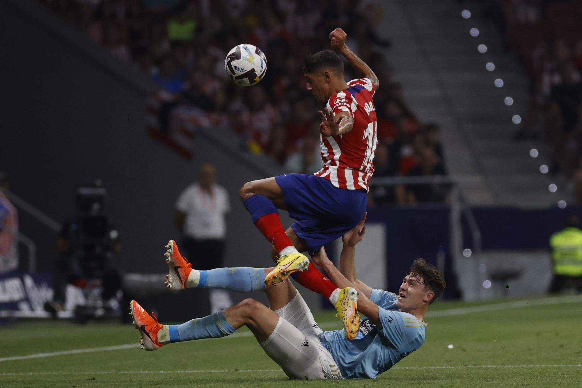 Las imágenes que resumen los mejores momentos del partido Atlético de Madrid 4-1 Celta