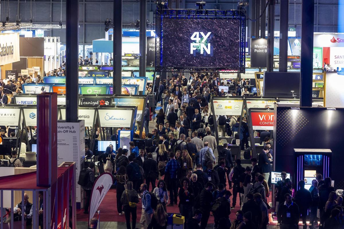 Ambiente en el FYFN, el evento para ‘startups’ y emprendedores del Mobile World Congress