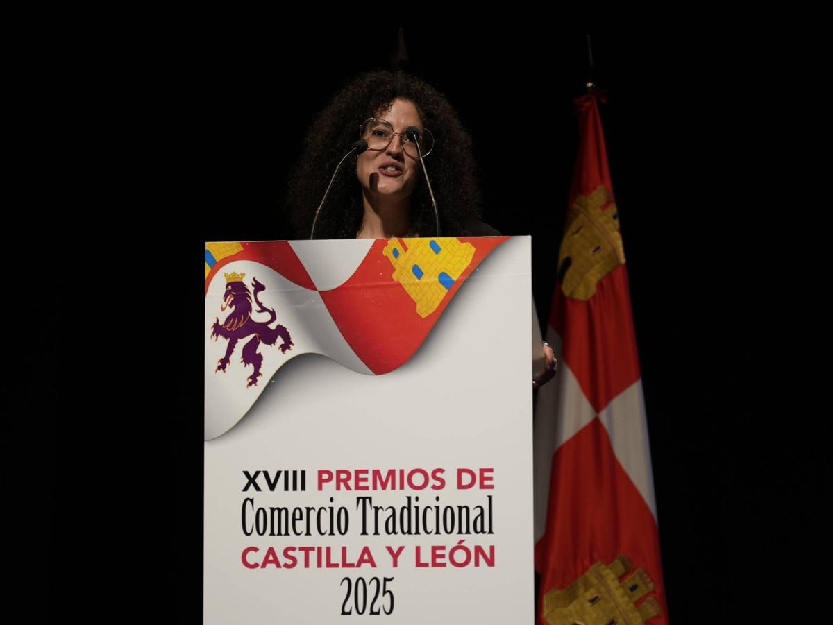 ceremonia de entrega de los Premios Comercio Tradicional de Castilla y León