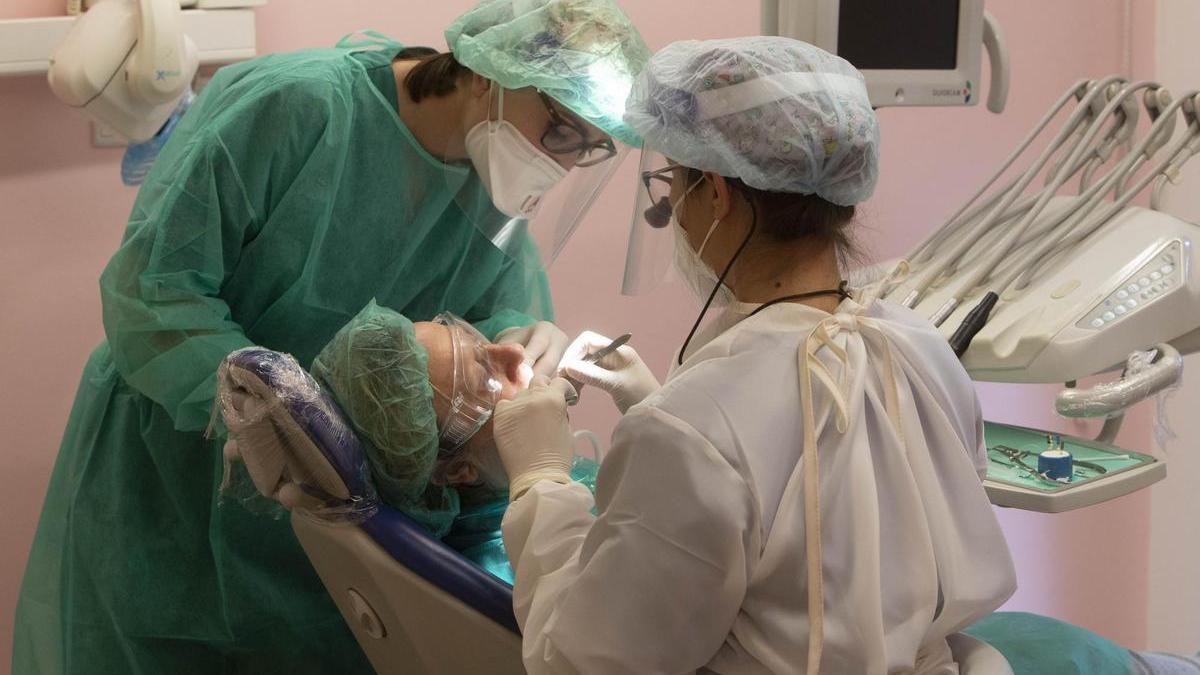 Una clínica dentista.