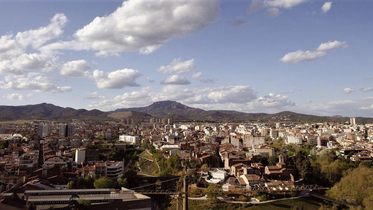 Vista aérea de Terrassa