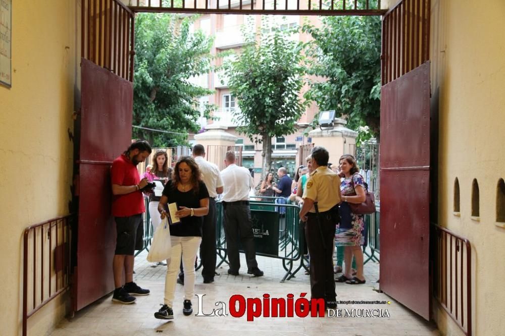 Isabel Pantoja, en la Plaza de Toros de Murcia.