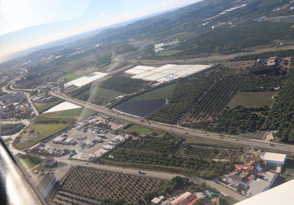 Así es en el aeródromo de la Axarquía