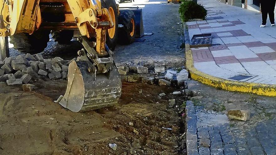 Las obras con cargo al Aepsa también llegan a la calle Libertad