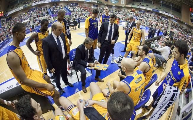 ACB, liga Endesa, encuentro entre UCAM Murcia CB vs Herbalait Gran Canaria, jornada 6, Palacio de los Deportes de Murcia, 29-10-2016, Foto Pascu Mendez