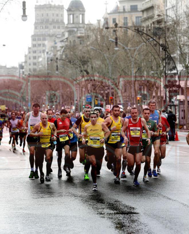 Las mejores imágenes de la MARATÓ DE BARCELONA