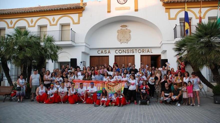 Primer día del orgullo LGTBI en Palma del Río