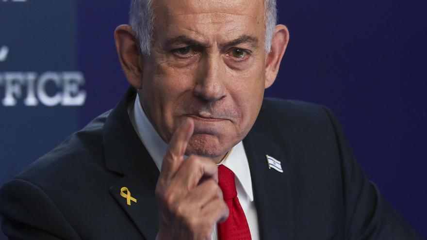 El primer ministro de Israel, Binyamín Netanyahu.