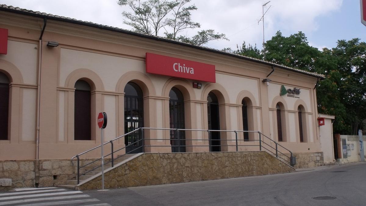 Renfe invierte 465.000 euros en obras de mejora de accesibilidad en la estación de cercanías de Chiva