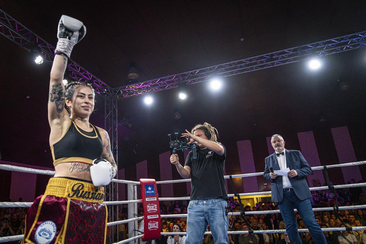 Tania Álvarez gana el campeonato europeo de boxeo en la categoría de peso super gallo.