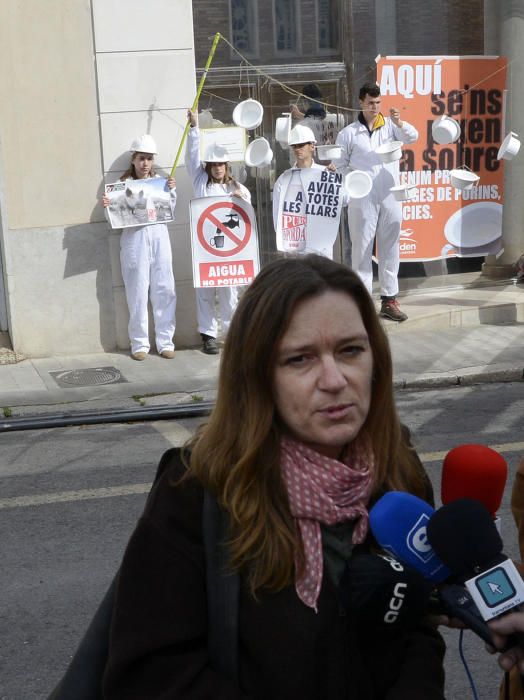 Protesta a Figueres per l'allau de noves macro-granges